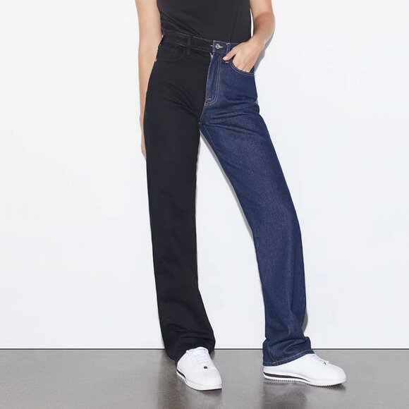 FRAME Le Jane DELL NOIR Jeans - Size 26 - Picture 1 of 6